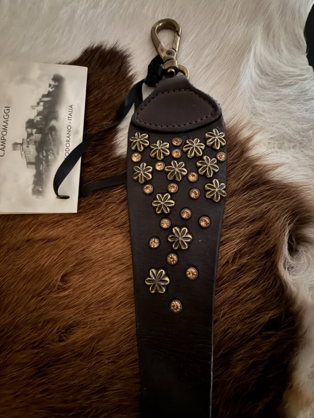 Campomaggi Short Bag Strap - Picture 3 of 10